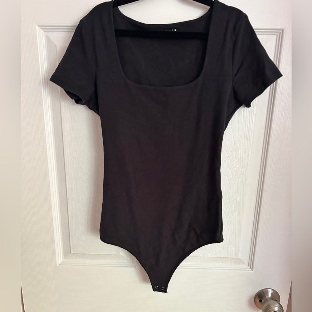 Abercrombie & Fitch Charcoal Bodysuit
